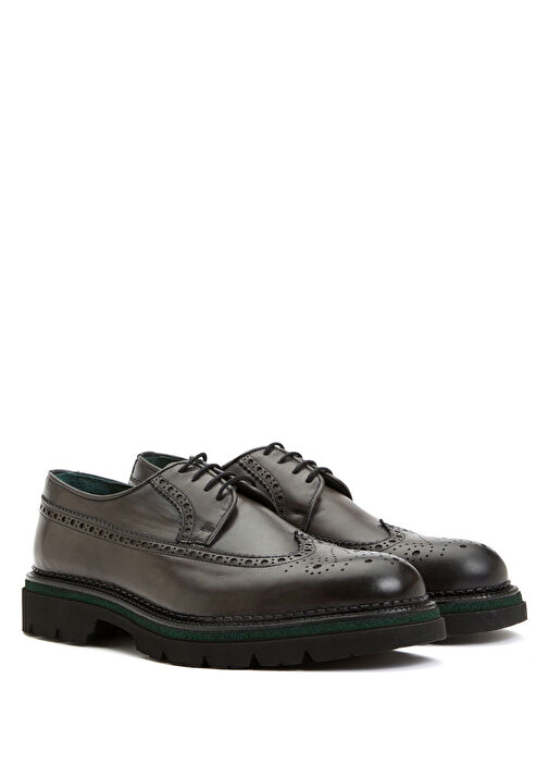George Hogg George Hogg Antrasit Erkek Deri Ayakkabı Casual Ayakkabı | Beymen Antrasit - 3. görsel