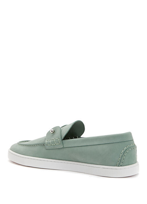 Yeşil Erkek Deri Loafer - Görsel 4