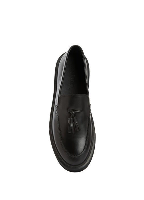 Siyah Erkek Deri Loafer - Görsel 5