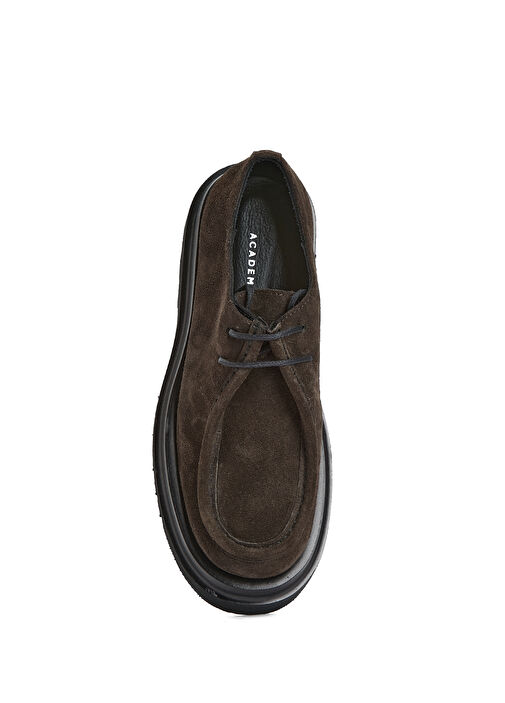 Kahverengi Kadın Deri Ayakkabı - Görsel 5