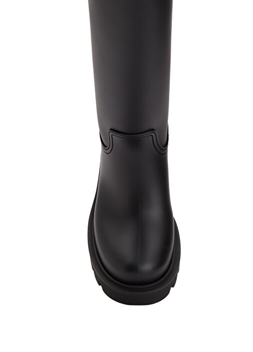 Siyah Kadın Yağmur Botu - Görsel 5