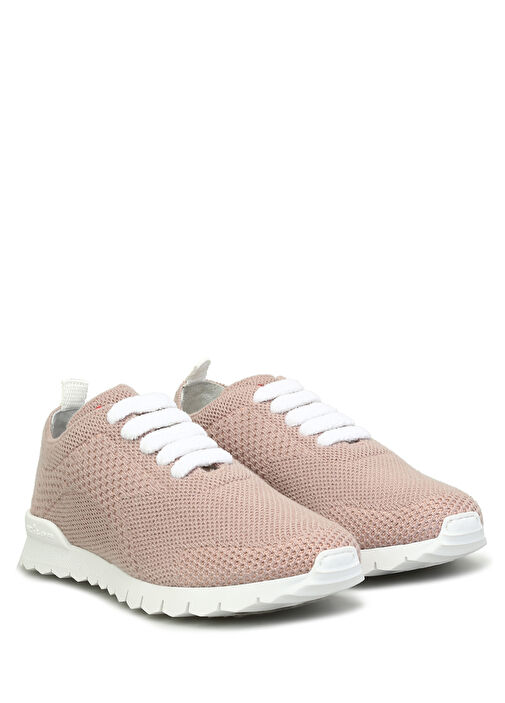 Pembe Kadın Kaşmir Sneaker - Görsel 3