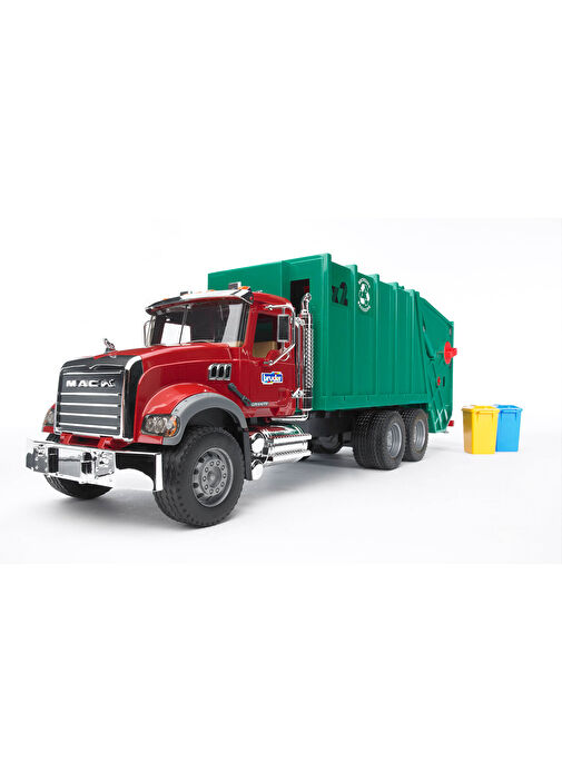 Bruder - Mack Granite Çöp Kamyonu - Yeşil