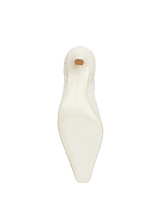 Lotta Beyaz Topuklu Ayakkabı - Görsel 6