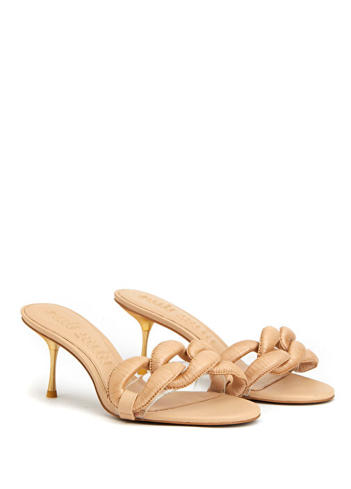 Vaneya Bej Kadın Terlik - Görsel 3