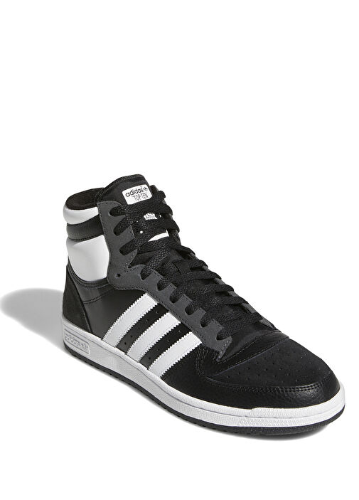 Top Ten RB Siyah Kadın Deri Sneaker - Görsel 3