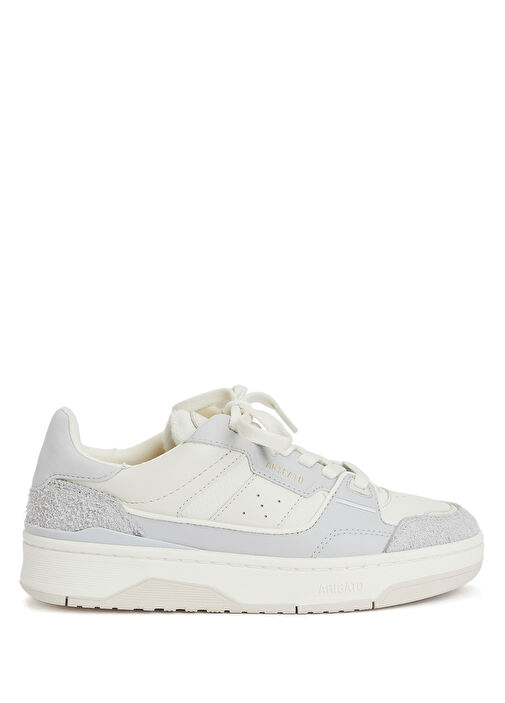 Clay Gri Bej Kadın Deri Sneaker - Görsel 2