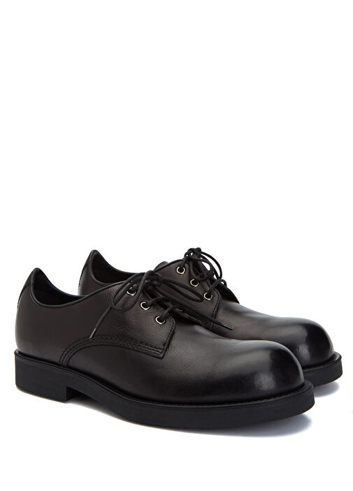 Siyah Erkek Deri Ayakkabı - Görsel 3