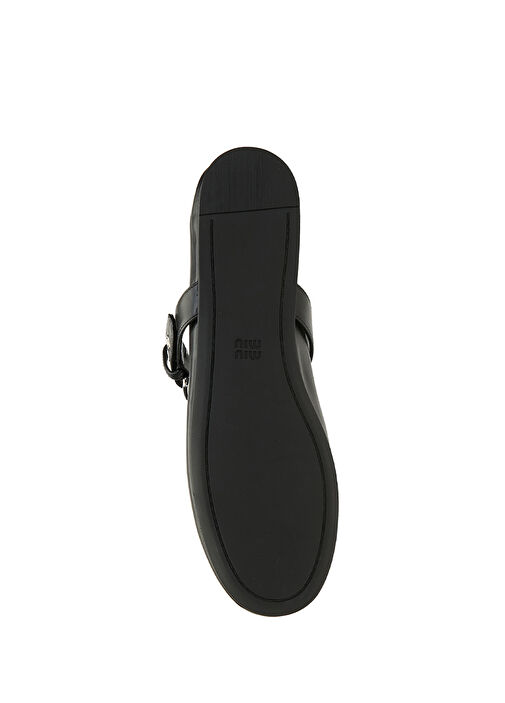 Siyah Deri Babet - Görsel 6