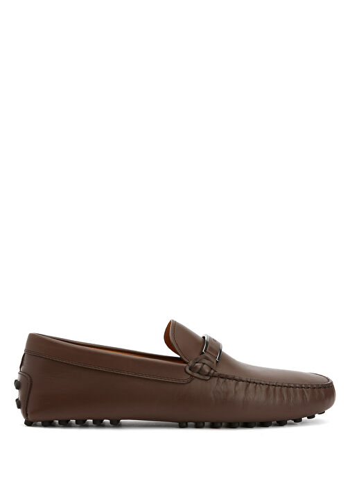 Kahverengi Erkek Deri Driver - Görsel 2