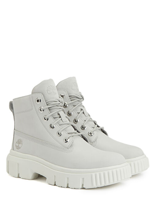 Greyfield Açık Gri Kadın Deri Bot - Görsel 3