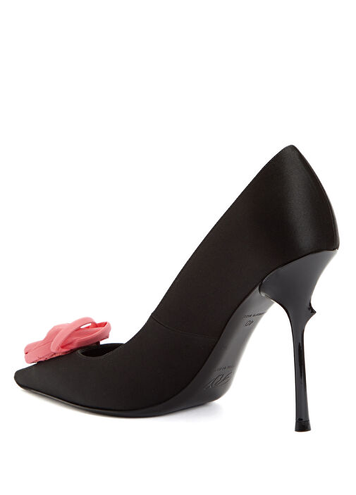 Siyah Topuklu Ayakkabı - Görsel 4