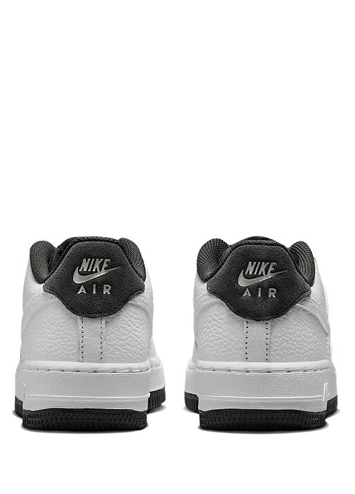 Air Force 1 LV8 Beyaz Çocuk Deri Sneaker - Görsel 5