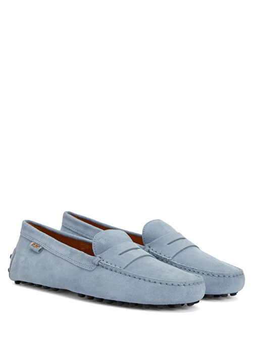 Mavi Kadın Süet Loafer - Görsel 3