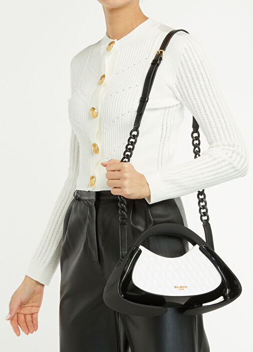 Balmain - Jolie Madame Medium White Women's Bag