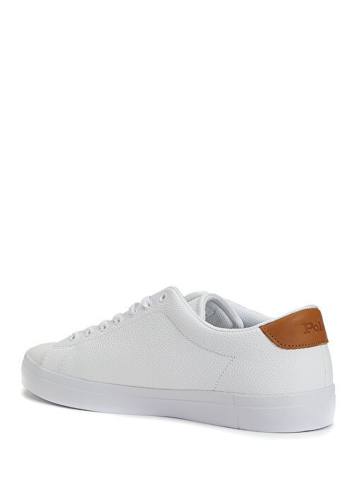 Beyaz Erkek Deri Sneaker - Görsel 4