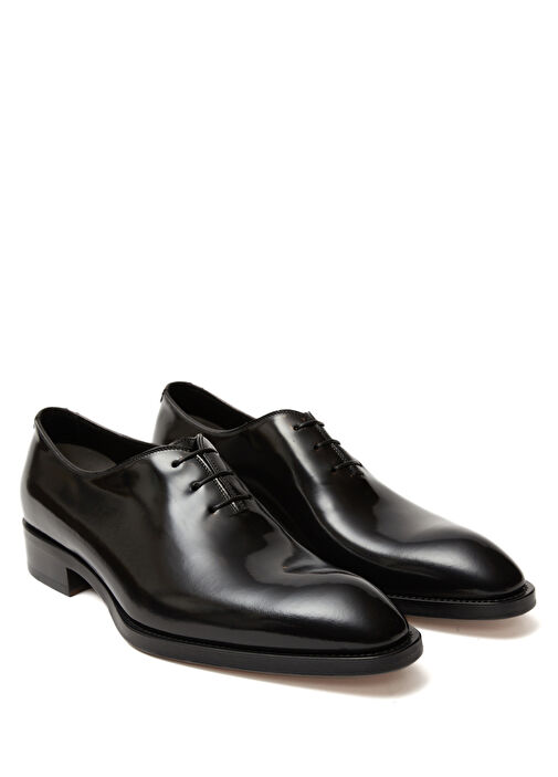 Siyah Erkek Deri Ayakkabı - Görsel 3