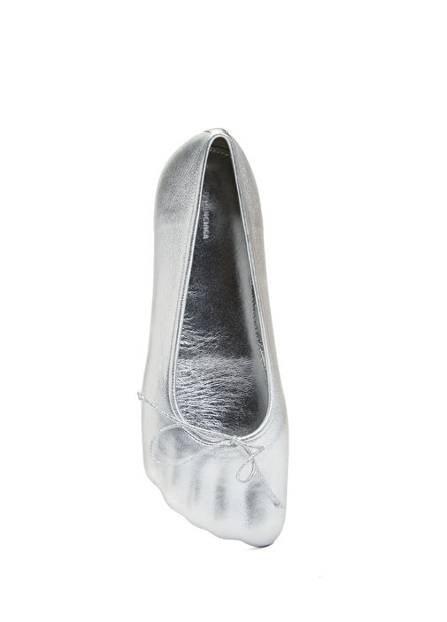 Silver Parlak Dokulu Babet - Görsel 5