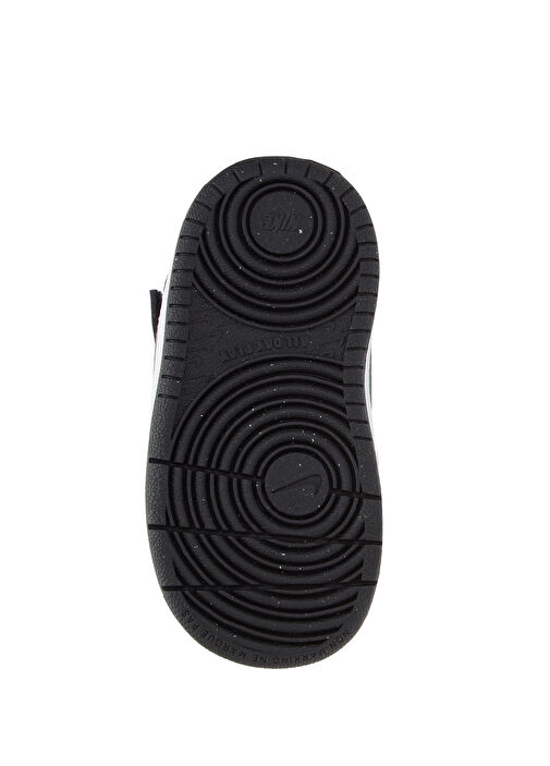 Court Borough Siyah Beyaz Çocuk Sneaker - Görsel 6