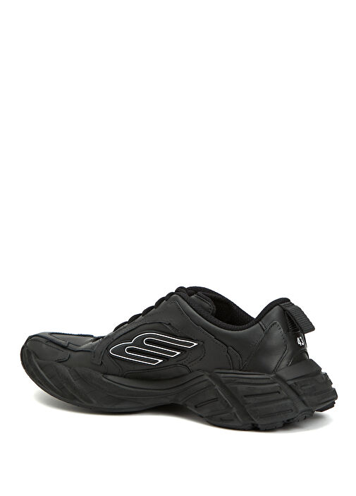Monday Siyah Erkek Deri Sneaker - Görsel 4