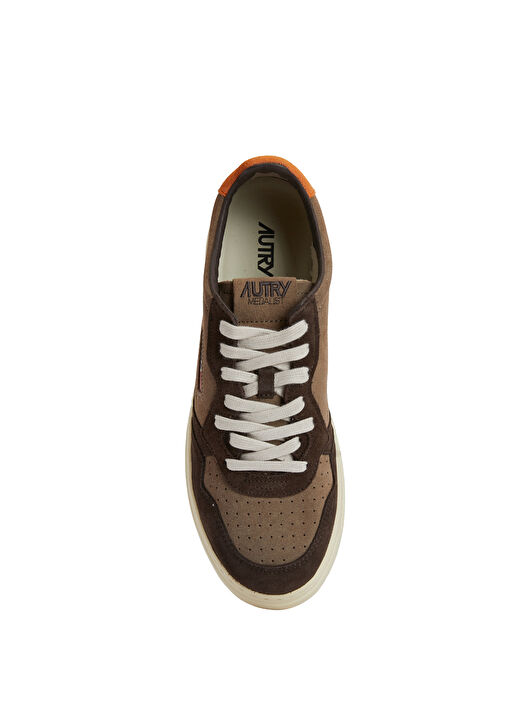 Medalist Kahverengi Erkek Deri Sneaker - Görsel 5