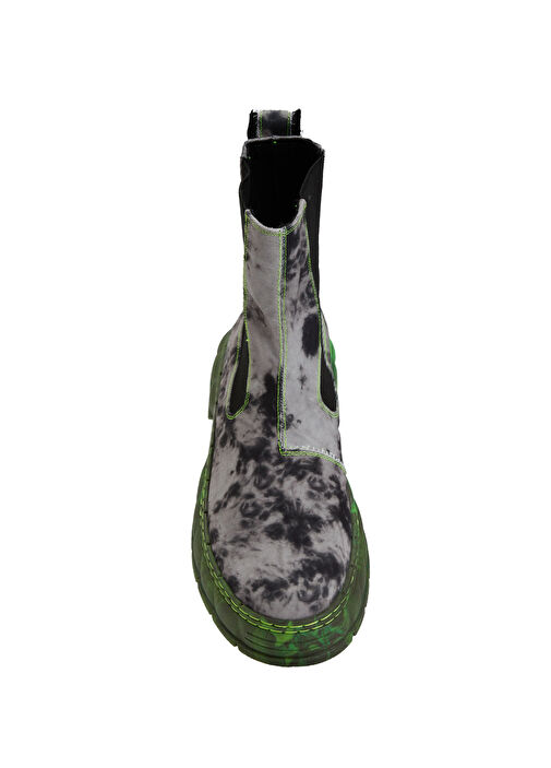 Siyah Gri Desenli Erkek Bot - Görsel 5