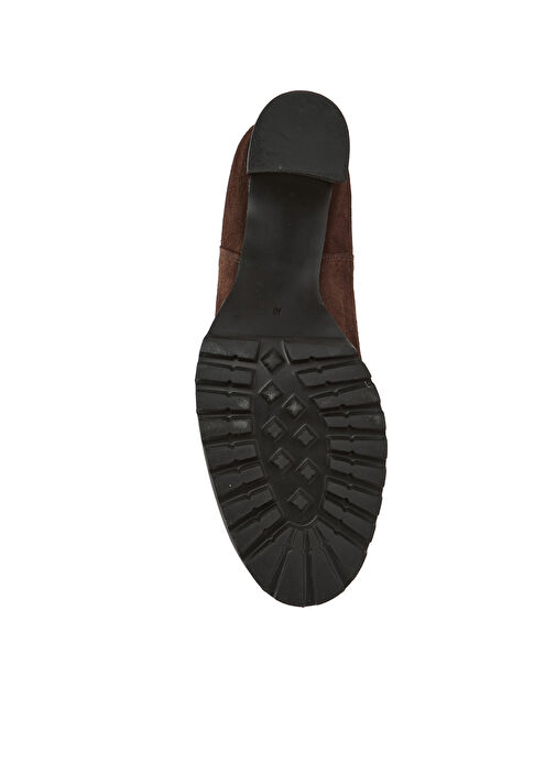 Acı Kahve Kadın Deri Bot - Görsel 6