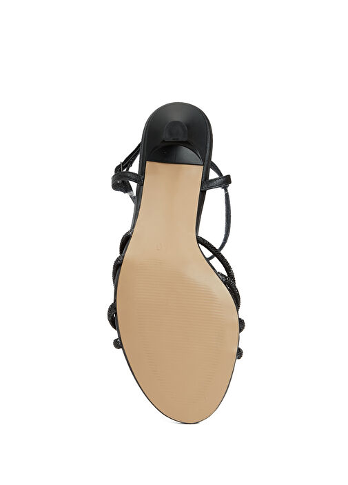 Siyah Kadın Abiye Sandalet - Görsel 6