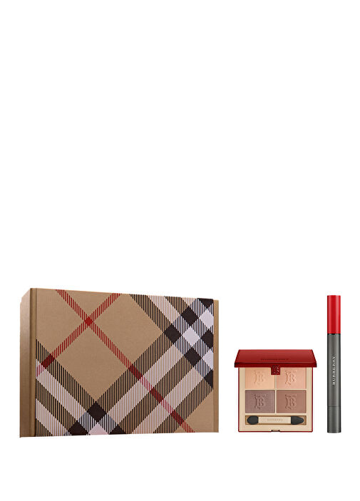 Burberry 80㎝　4点セット Burberry - Eye Quad Lip Velvet Crush Makyaj Seti -