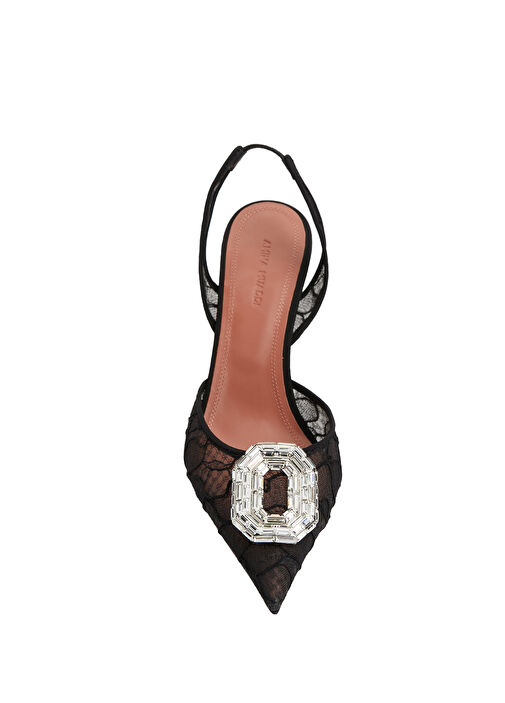 Camelia Siyah Topuklu Ayakkabı - Görsel 5
