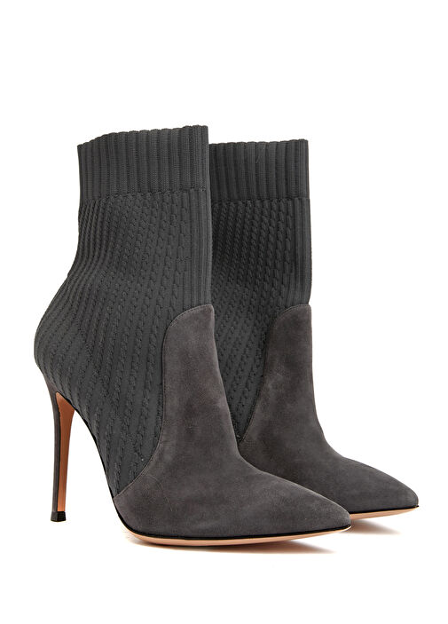 Gianvito Rossi Topuklu Bot - Görsel 3