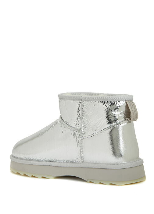 Sharky Micro Town Silver Kadın Deri Bot - Görsel 4