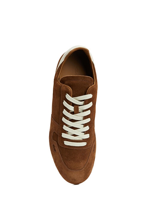 Kahverengi Erkek Süet Sneaker - Görsel 5