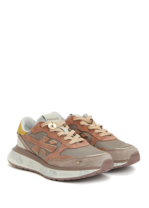 Lauryn Gri Pembe Kadın Sneaker - Görsel 3