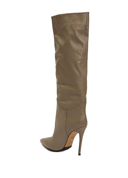 Network Network Gri Kadın Deri Çizme Beymen'de! Gri - 3. görsel