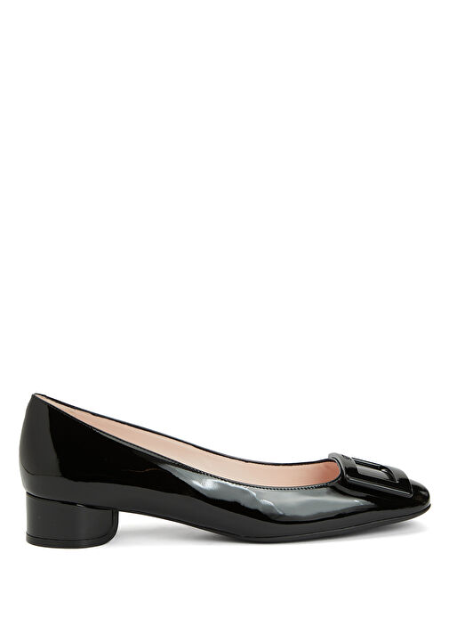 Roundy Siyah Kadın Deri Ayakkabı - Görsel 2