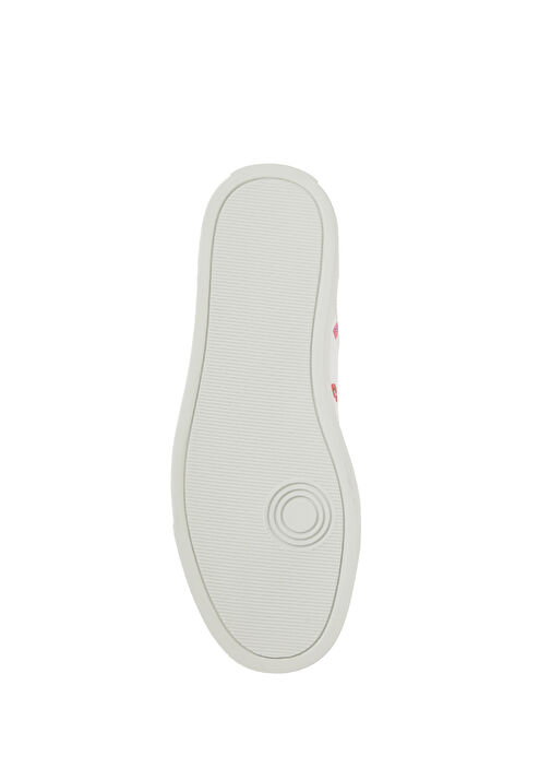 Beyaz Desenli Kadın Sneaker - Görsel 6