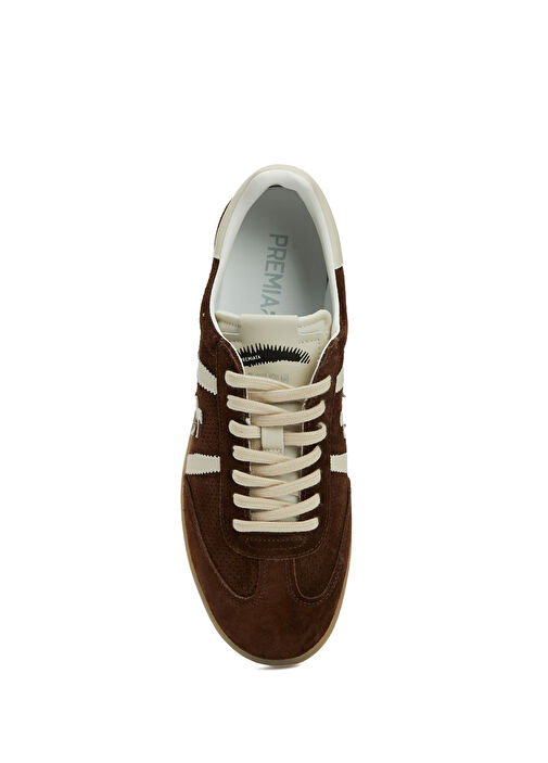 Bonnie Kahverengi Erkek Deri Sneaker - Görsel 5