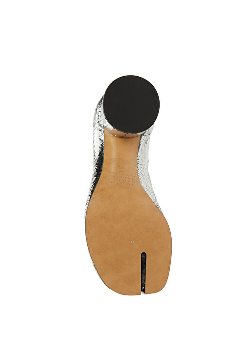 Silver Topuklu Deri Bot - Görsel 6