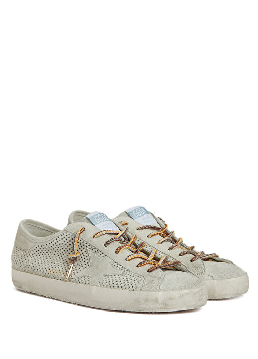 SStar Gri Erkek Deri Sneaker - Görsel 3