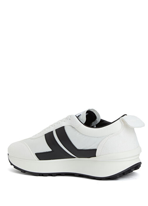 Bumpr 2.0 Siyah Beyaz Erkek Deri Sneaker - Görsel 4