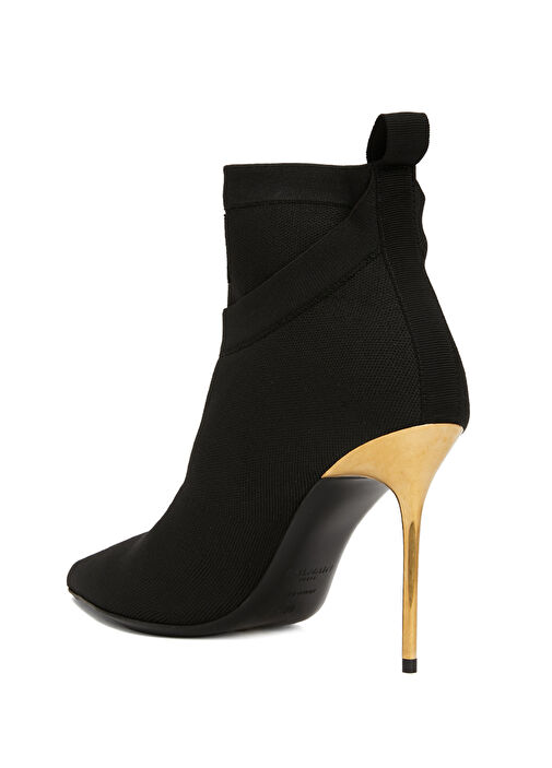 Crewneck Siyah Kadın Bot - Görsel 4