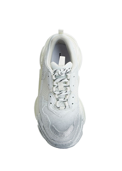 Balenciaga Balenciaga Beyaz Gümüş Triple S Beyaz Silver Kadın Sneaker Beymen'de! Beyaz Gümüş - 5. görsel