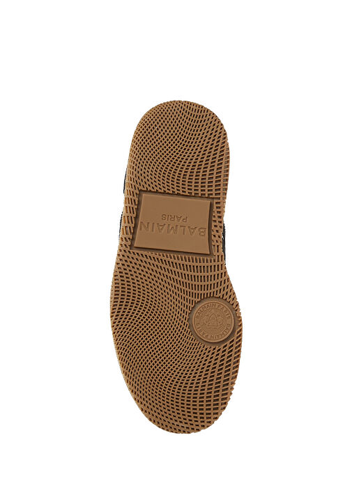 Swan Siyah Beyaz Kadın Deri Sneaker - Görsel 6