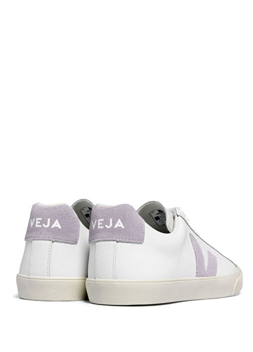 Esplar Lila Kadın Deri Sneaker - Görsel 4