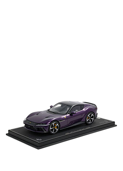 BBR - 1:18 Ferrari 12 Cilindri Mor Model Araba - Mor