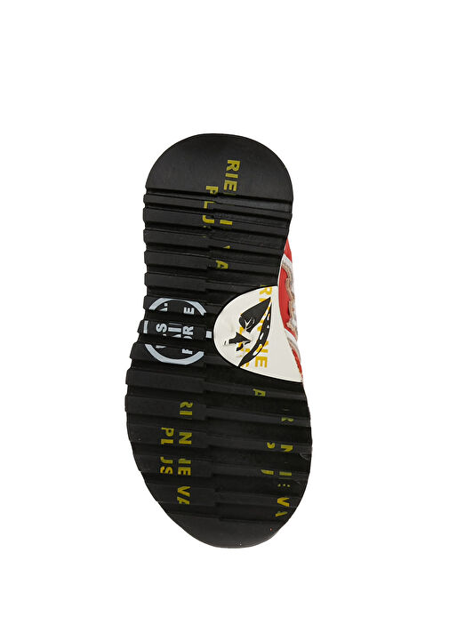 Sky V Kırmızı Unisex Çocuk Deri Sneaker - Görsel 6