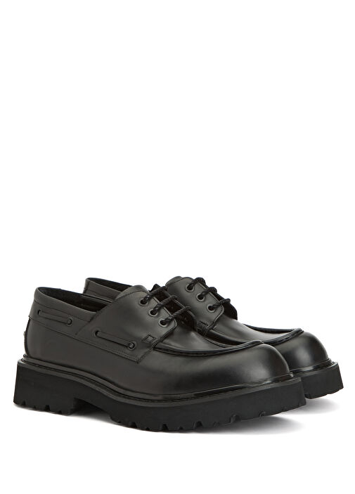 Siyah Erkek Deri Ayakkabı - Görsel 3