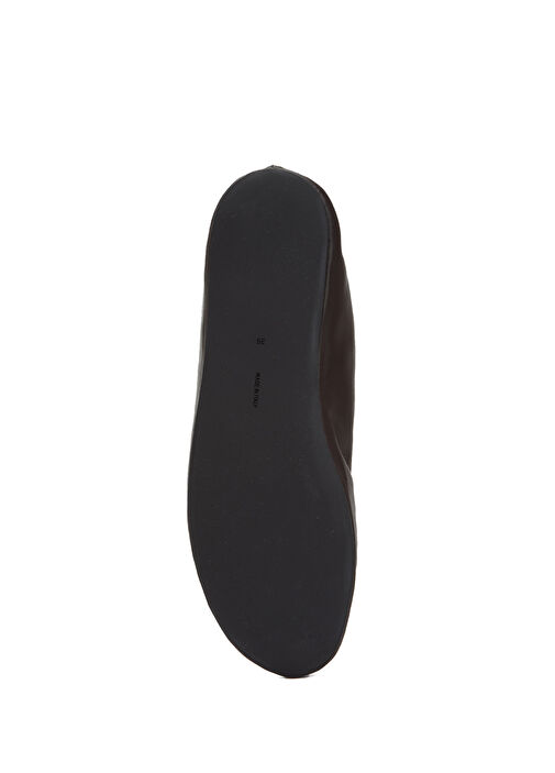 The Row The Row Stella Koyu Kahverengi Deri Loafer Babet | Beymen Koyu Kahverengi - 6. görsel