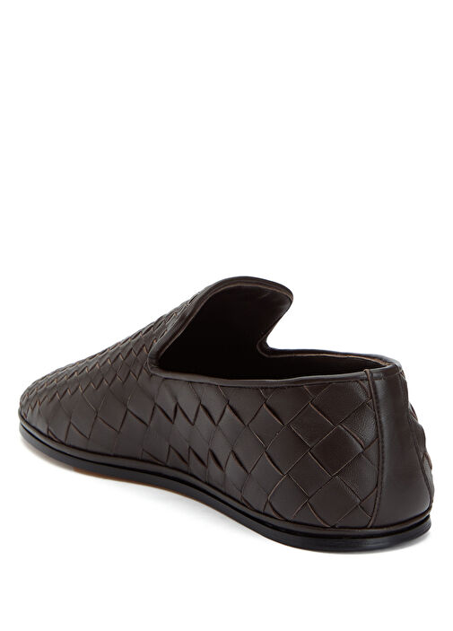 Kahverengi Erkek Deri Loafer - Görsel 4